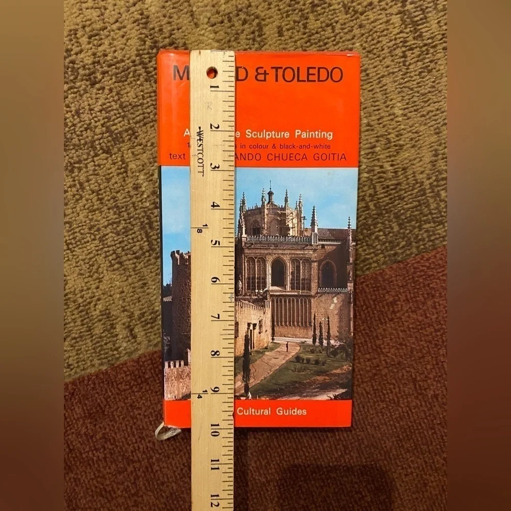 Vintage - Madrid & Toledo Architecture Sculpture Painting World Cultural Guides